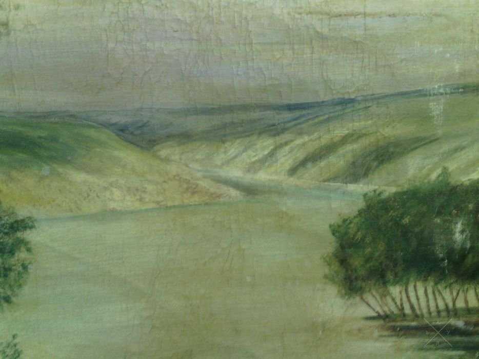 Продается антикварная картина, холст, масло, 1920г.