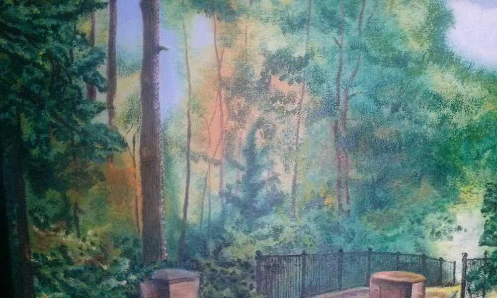 Картина маслом холст 50*40 автор