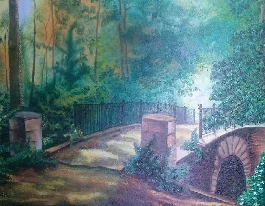 Картина маслом холст 50*40 автор