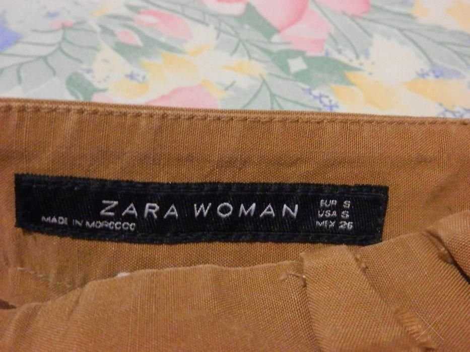 Штаны коричневые женские ZARA