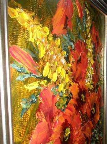 Картина «Маки» 2010 г. - холст, масло, 40×30 Соколова Т. В.