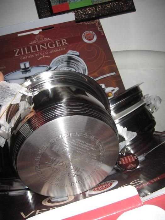 в год счастливого петуха!zillinger germany набор посуды для здоровья!