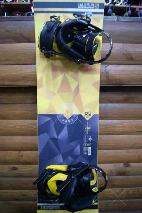 Сноуборд б/у Salomon Wild Card 160 см + крепы привезен с Австрии