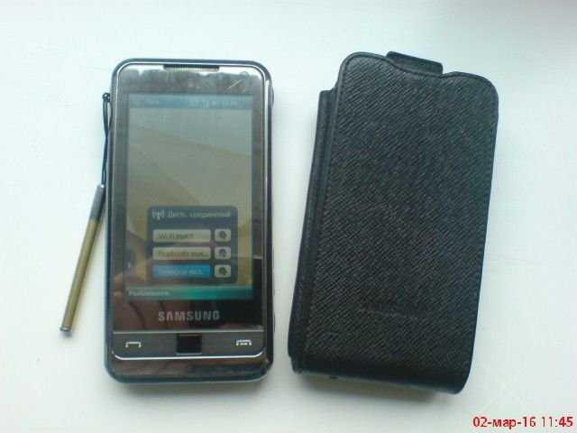 samsung witu (16 GB + карта 8 GB) с чехлом