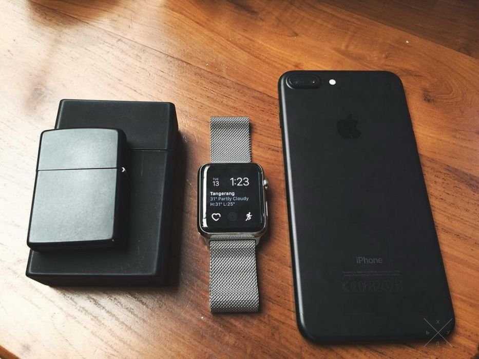 NEW. Черный айфон IPHONE 7 Black 128gb +Подарок(в описании)