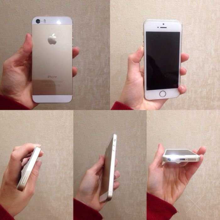 iPhone 5s 16 gold и 5 16 silver