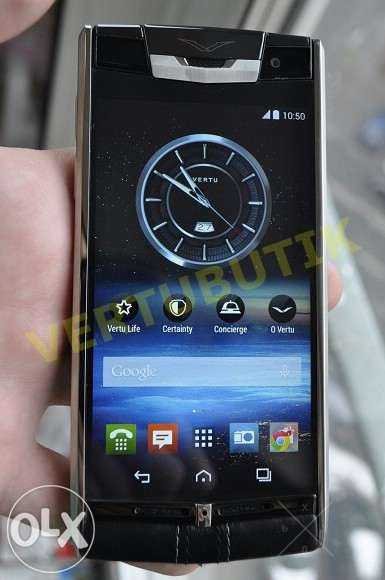 Vertu Signature Touch Jet Leather , Signature Touch , Идеальный смарт