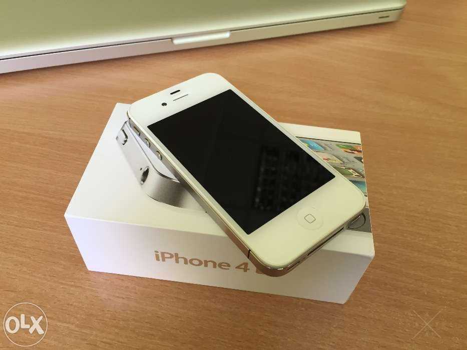 iPhone 4S 16Gb Neverlock МАГАЗИН,ГАРАНТИЯ, КОМПЛЕКТ Отличное состояние