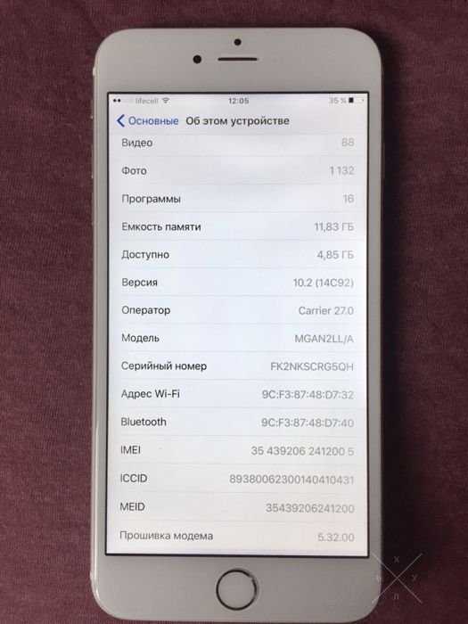 Продам IPhone 6 Plus 16gb neverlock