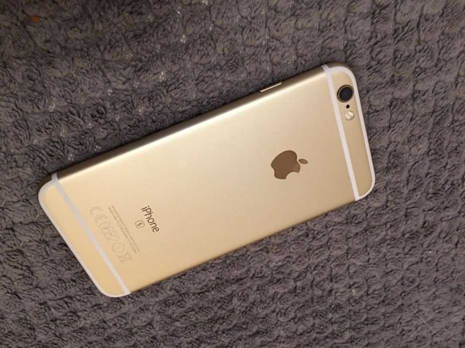 Iphone 6s 16Gb gold neverlock б/у в идеальном состоянии