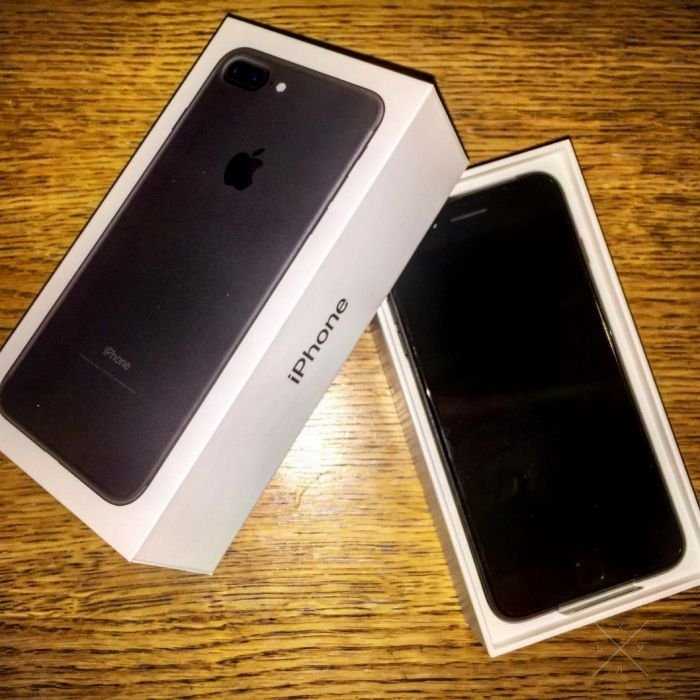 Neverlock.Черный айфон iPhone 7 Plus Black 128gb +подарок!