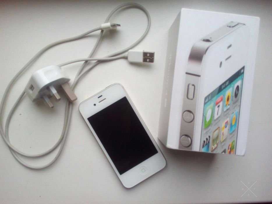 Iphone 4S white 64Gb с коробкой без wi-fi
