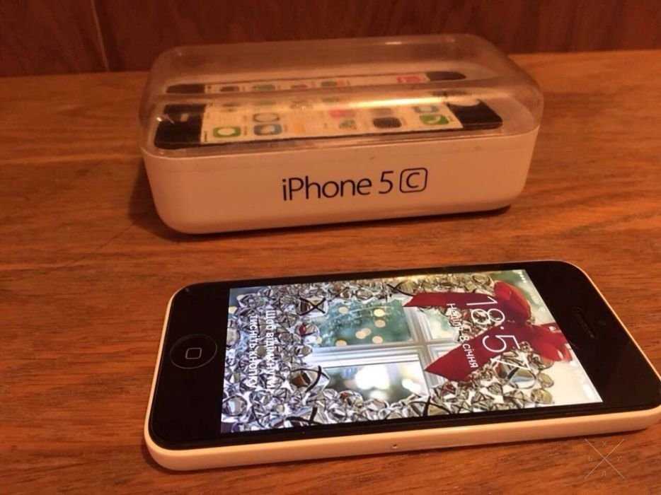 iPhone 5c neverlock 8 gb белый