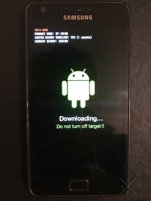 Samsung Galaxy SII, хорошее состояние, полетела прошивка