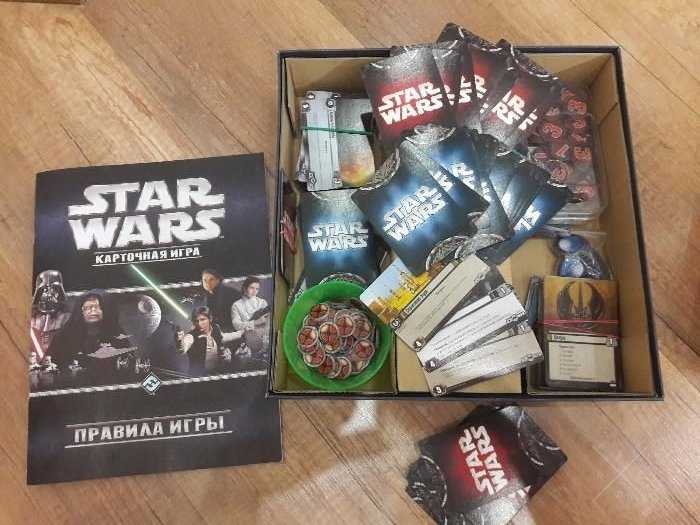 Эксклюзивная карточная игра Star Wars