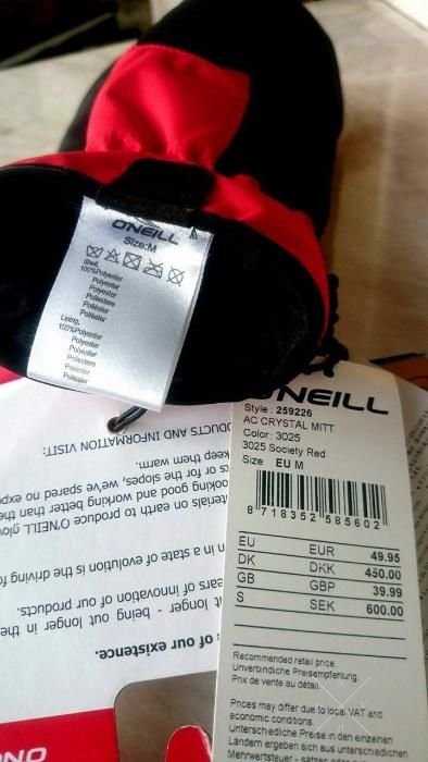 Варежки O'Neill Womens(Society Red)