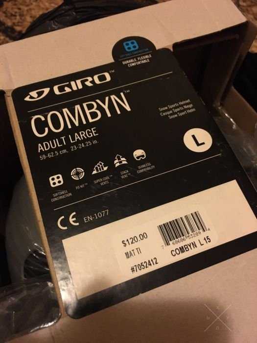 Giro combyn L 59-62,5cm
