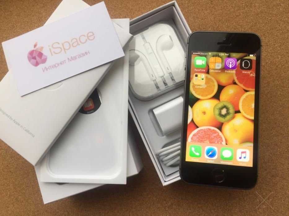 iPhone 5s Space Gray на 16gb/Есть большой выбор/Неверлоки/Гарантия