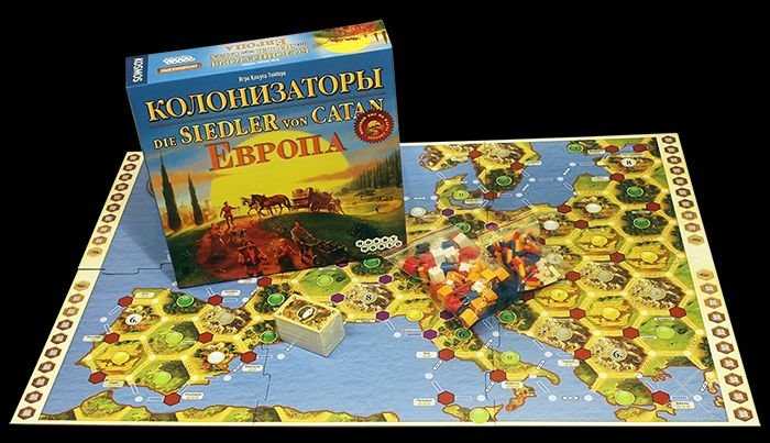 Настольная игра Колонизаторы. Европа.
