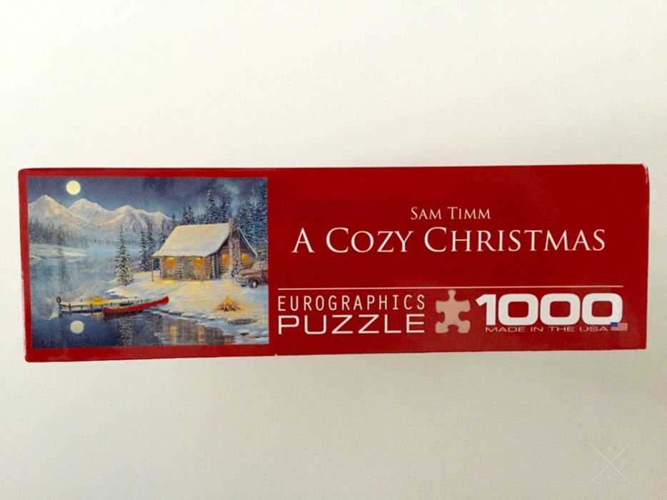 Пазлы Eurographics Puzzle, A cozy Christmas 1000 (Уютное Рождество)