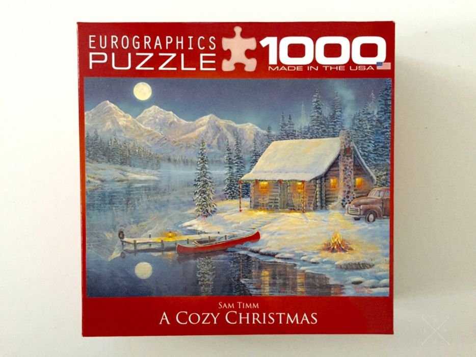 Пазлы Eurographics Puzzle, A cozy Christmas 1000 (Уютное Рождество)
