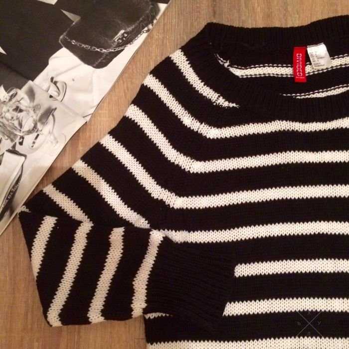 Свитер кофта H&M полоска