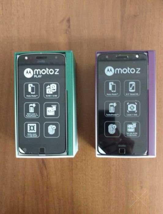 Motorola Moto Z - 64GB - Black/Lunar Grey Play