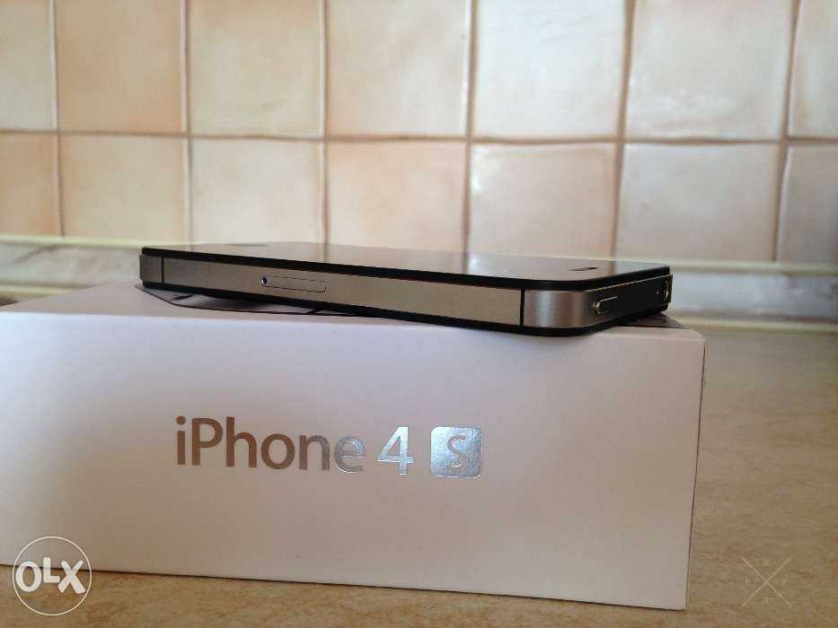 iPhone 4S 16GB Black NEVERLOCK от МАГАЗИНА с ГАРАНТИЕЙ! Весь комплект!