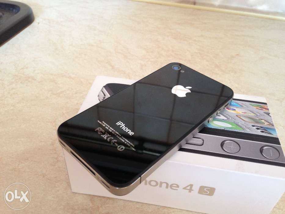 iPhone 4S 16GB Black NEVERLOCK от МАГАЗИНА с ГАРАНТИЕЙ! Весь комплект!