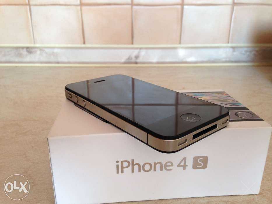 iPhone 4S 16GB Black NEVERLOCK от МАГАЗИНА с ГАРАНТИЕЙ! Весь комплект!