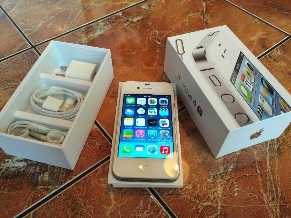Apple iPhone 4s 16Gb White Neverlock ~ Оригинал ~ Магазин ~ Доставка