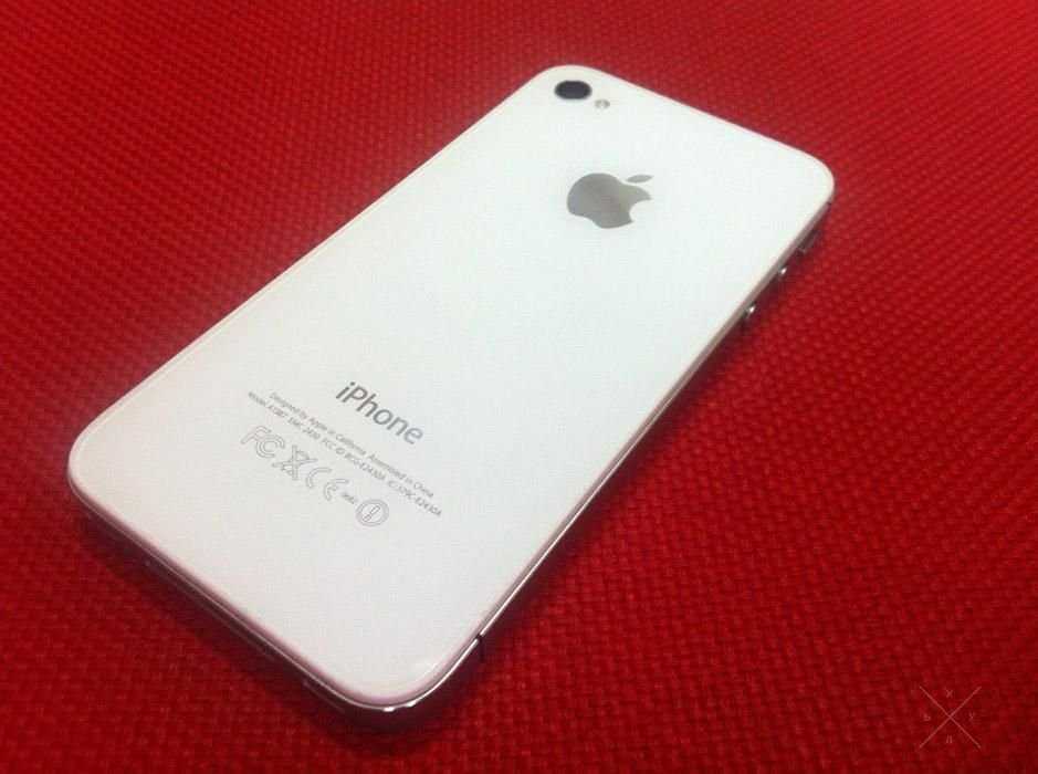 Iphone 4S 16GB White Рабочий и оригинальный телефон, Unlock, Гарантия