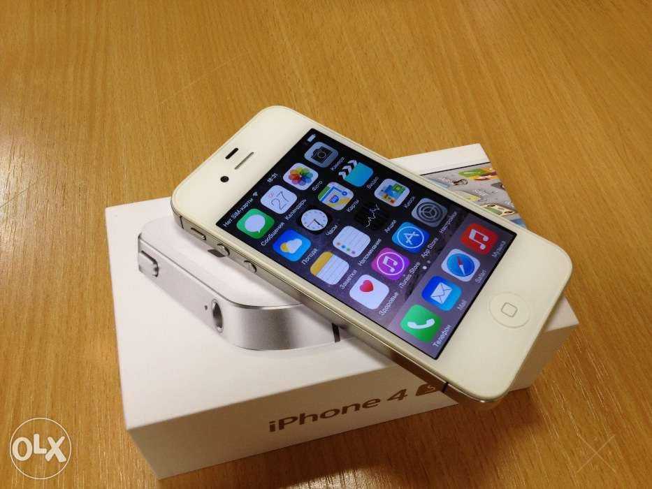 iPhone 4S 16Gb NEVERLOCK, ПОЛНЫЙ комплект, БОЛЬШОЙ ВЫБОР, Гарантия!