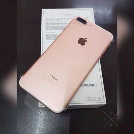 Новый! Розовый IPHONE 7 Plus Rose Gold 128gb Год гарантии.