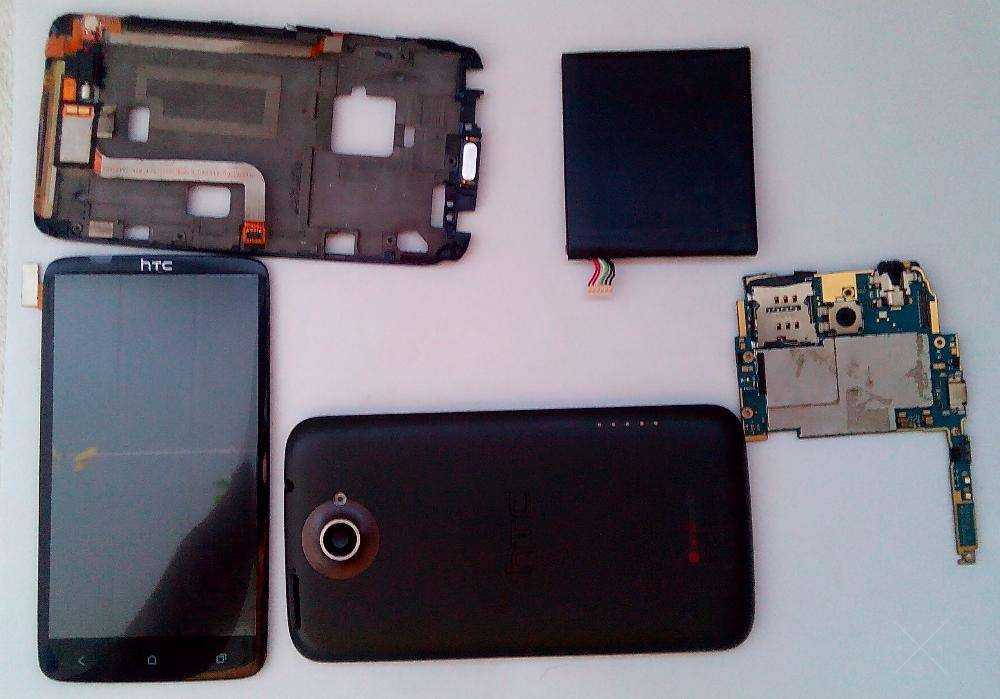 HTC One X и V / Desire 500 и V / Sensation XE / Rhyme по частям