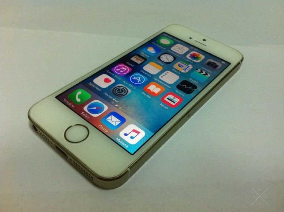 Iphone 5S 16GB Gold Neverlock - Оригинал - Гарантия 30 дней - Магазин