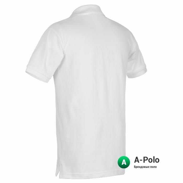 Мужское поло Лакост. Lacoste Slim Fit белое. Распродажа сезона 2016.