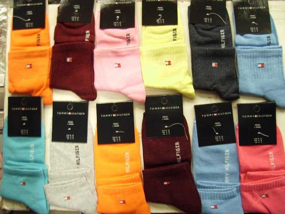 Носки Носки Tommy Hilfiger средние 12 пар оптовая цена !