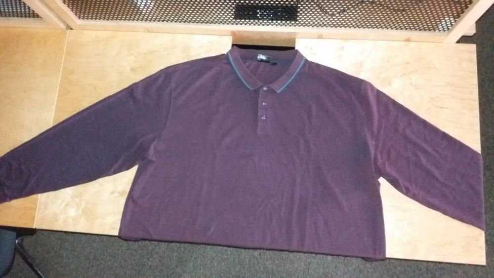 Поло с длинным рукавом 6XL