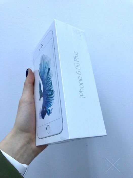 iPhone 6s Plus 128 SILVER( New, Newerlock) кредит, наложенный платёж
