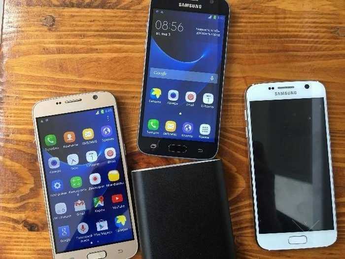 Смартфон Samsung Galaxy S7 (5.1")! Озу-4Gb! Super Amoled! +PowerBank!