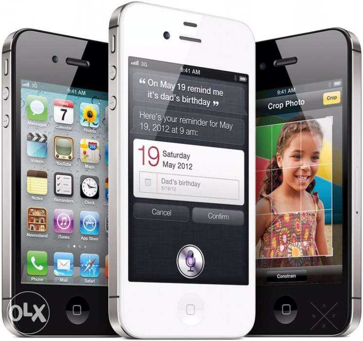 Apple iPhone 4S 8/16/32gb Black/White в наличии