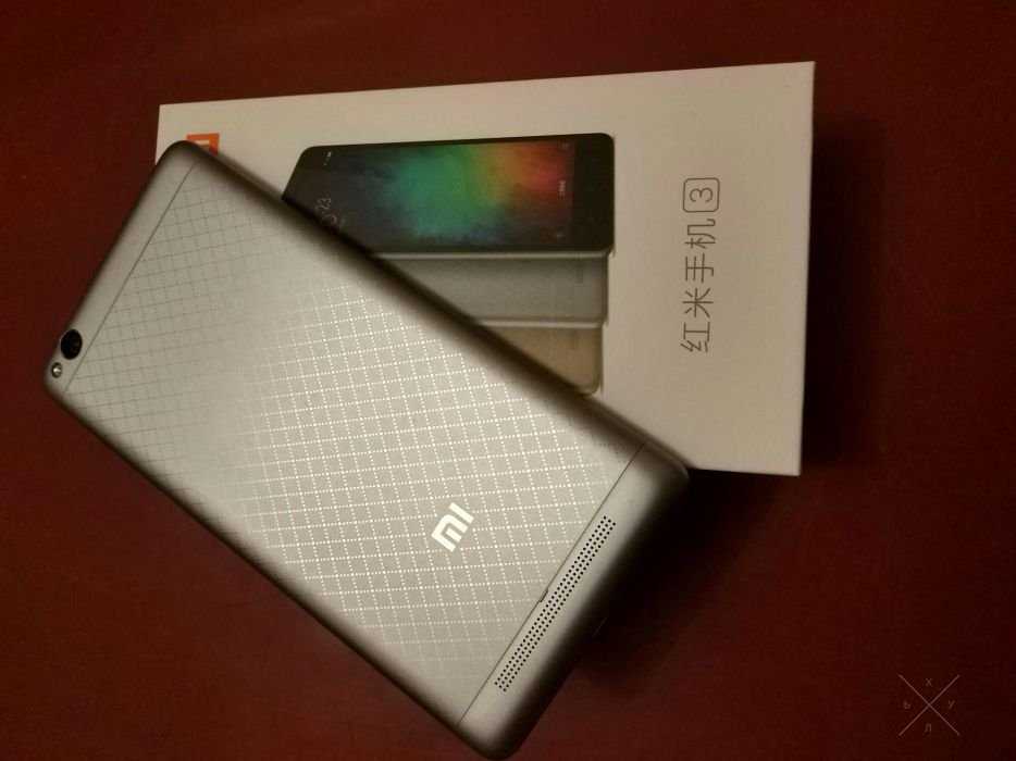 Xiaomi redmi 3 + закаленное стекло