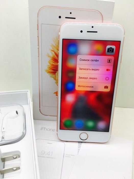 Apple Iphone 6S Rose Gold 64 GB Neverlock Original Идеал+гарантия!