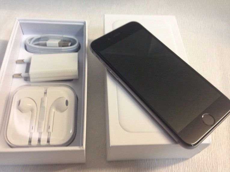 Iphone 6 16GB Space Gray с гарантией, Оригинальный, NEVERLOCK
