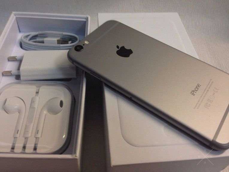 Iphone 6 16GB Space Gray с гарантией, Оригинальный, NEVERLOCK