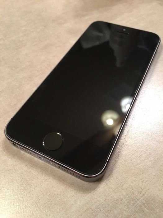 МАГАЗИН! iPhone 5S 16GB Space Gray Neverlock в ОТЛИЧ. СОСТ!