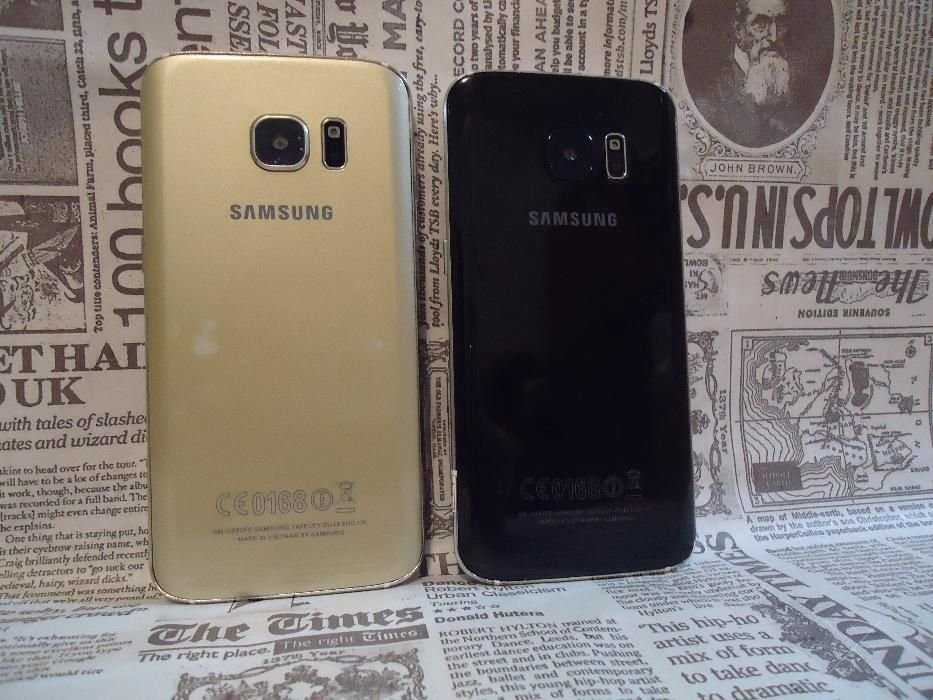 Телефон Samsung Galaxy S7 {5.1” экран, Android, + защитное стекло}