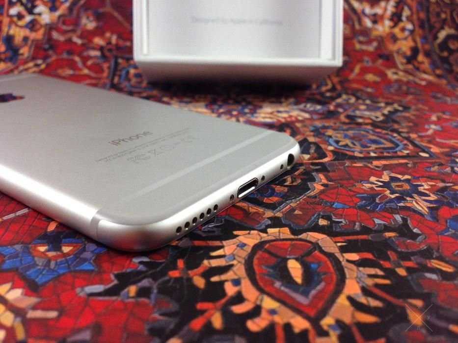 Apple iPhone 6 - 16Gb - Silver /USA/ORIGINAL/Neverlocked!iCloud чистый