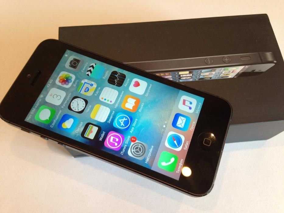 в ОТЛИЧНОМ СОСТОЯНИИ iPhone 5 16Gb Гарантия, Полный комплект